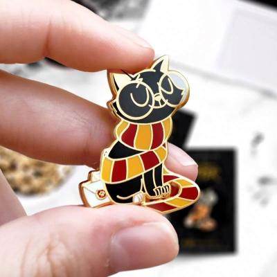 China Custom China Logo Camera Enamel Pin With Most Affordable for sale