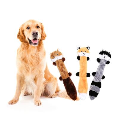 China Sustainable Custom Bear Shape Pet Voice Plush Toy For Puppy for sale