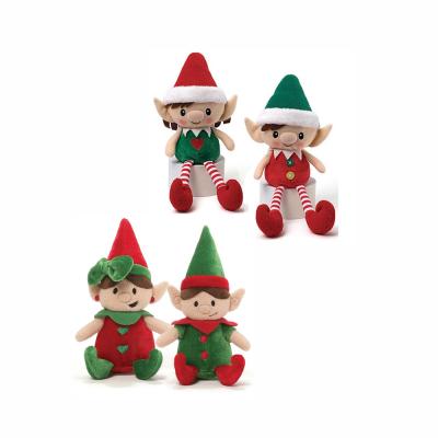 China Gift Yard Elf Plush Christmas Stuffed Adorable Gift Toys for sale