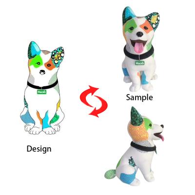 China Professional custom custom logo custom made doll custom logo realistic plush stuffed animal plush toy OEM factory service for sale