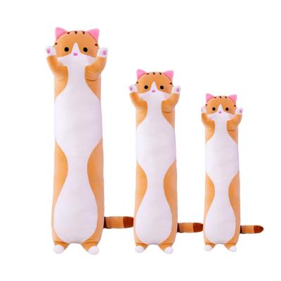 China Kitty Cat Cushion Stuffed Animals Toy Cartoon Cat Doll Plush Large Plush Pillow Gift for sale