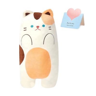 China Cozy Cute Cats Doll Gift Soft Stuffed Plush Toy Throw Pillow for Kids for sale