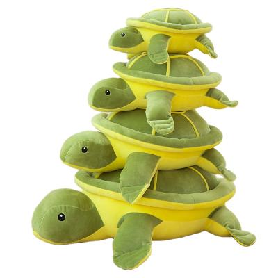 China Factory Wholesale Cartoon Kids Gift Funny Turtle Pillow Plush Soft Stuffed Toys for sale