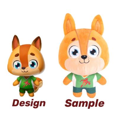 China Custom Plush Toy Mascot ODM OEM CE ASTM Cartoon Stuffed Animal Doll High Quality Promotional Stuffed Toys Dropshipping for sale