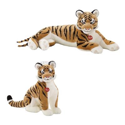 China Gift Simulation Plush Toy Soft Realistic TIGER Kids Toys for sale