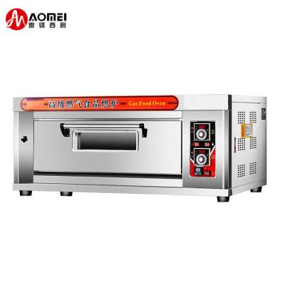 China AO-20Q-Modell Eindeck-Gasbackofen für die Philippinen-Bäckerei bei 1330x840x600mm zu verkaufen