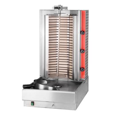 China Commercial Electric Shawarma Machine with Stainless Steel Body and 220-240V Power for sale