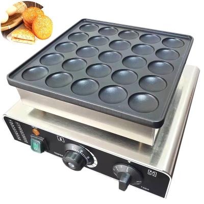 China Stainless Steel Commercial Poffertjes Making Waffle Maker for Electric Dutch Pancakes for sale