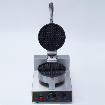 China Non-Stick Commercial Waffle Maker Machine for Single Belgian Waffles 250*320*195mm for sale