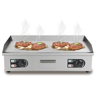 China Edelstahl-Elektrogrill Gewerblicher Pan-Grill für Temperaturbereich 50-300C zu verkaufen