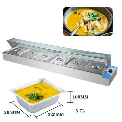 China Cubierta de vidrio Calentador eléctrico de alimentos Conjunto de sartén Tamaño 270 * 330 * 100mm Esencial para el servicio de alimentos en venta