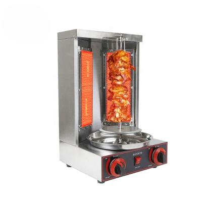 China 2 in 1 automatische rotierende Doner Kebab-Maschine für LPG 2800Pa 37x37.5x53.5cm Verpackungsgröße zu verkaufen