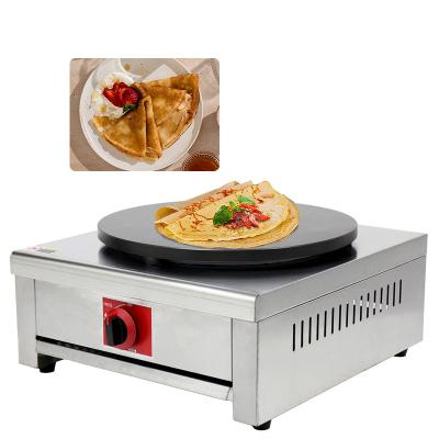 China Hotel Advantage Gas Roti Maker Crepe and Pancake Makers Commercial Crepe Making Machine for sale