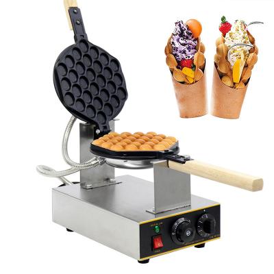 China 2023 High Productivity Electric Commercial Egg Waffle Maker Machine Bubble Waffle Machine for sale