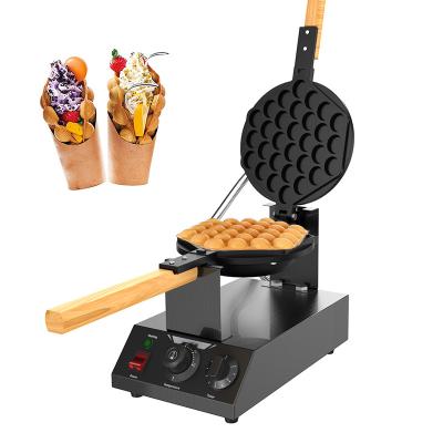 China 1.4KW Electric Non-stick Bubble Waffle Cone Maker for Household and Commercial Snacks for sale