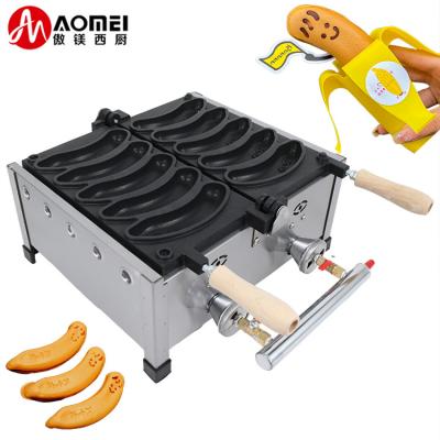 China 2024 Jaar Modeontwerp Lpg Ng Gas Elektrische Lange Waffelmaker Banana Shape Stick Te koop