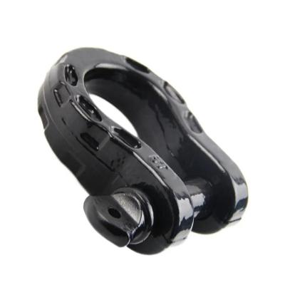 China Heavy Industry Heavy Industry Receivers Off Road G209 Bow Type Galvanized Double Swivel Winch Shackle for sale