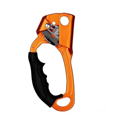 China Durable 7075 Aircraft Grade Aluminum Left Hand Upward For Climbing Rappelling Rescue for sale