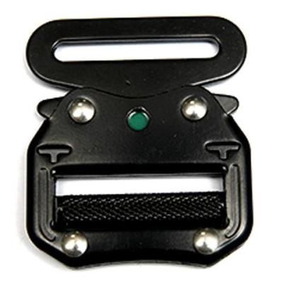 China JENSAN Custom 46mm Stable Black Metal Quick Release Steel Buckle For Bag / Strap Accessory for sale