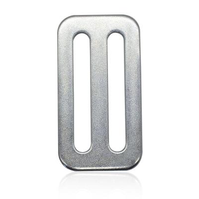 China Custom 45mm Reasonable Metal Steel Jensan Slide Adjustment Buckle For Seat Belt for sale