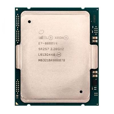 China Brand New E7-8880 v4 55M Cache, 2.20 GHz Server Processor Processor for sale