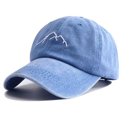 China New Small Baseball Cap Outdoor Soft Top Face Summer Wholesale COMMON Hat Men's All-matching Embroidered Peaked Hat for sale