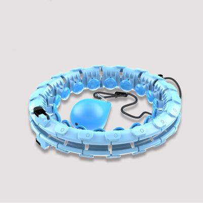 China Wholesale Home Polynesian Dance-Circle Smart Blue Purple Home Use Fitness Exercise Use Circle Ring Circle With Ball for sale