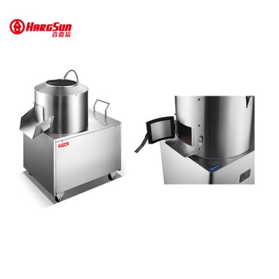 China Sanitary 400h/Kg Industrial Vegetable Peeler Potato Washing And Peeling Machine for sale