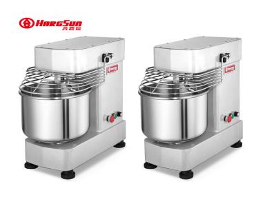 China mezclador de pasta ajustable de la sobremesa 750w de la pequeña del mezclador de 10L SS velocidad variable espiral de la frecuencia en venta