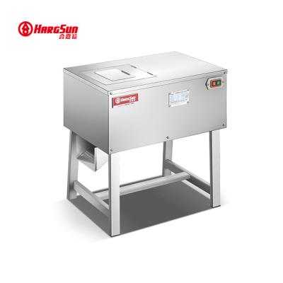 China Máquina de corte horizontal 750w da carne fresca 45kg 120kg/H com tampa protetora à venda