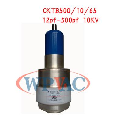 China Condensador de cerámica variable del vacío CKTB500/10/65 tamaño pequeño para la industria del semiconductor en venta