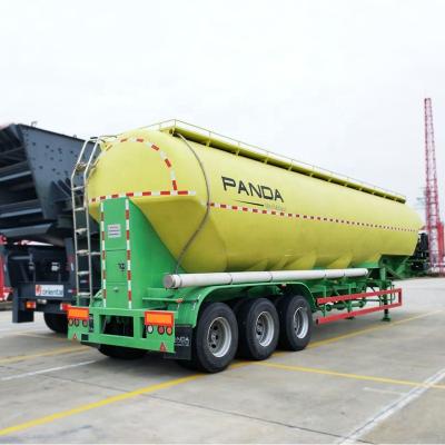 China Truck trailer 60 tons wheat flour bulker truck powder dry bulk trailer for sale