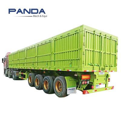 China Heavy Duty Truck Trailer 30ton 40ton 45ton Side Tipper Trailer for sale