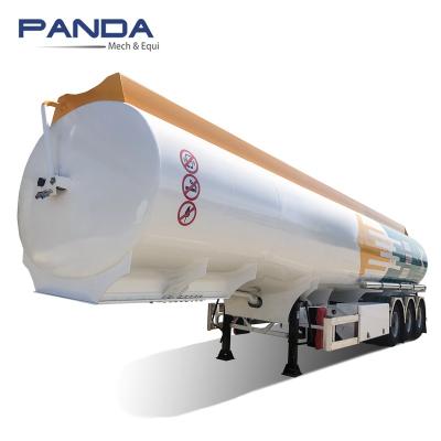 China Truck Trailer 3 Axle 42000l 45000 Liters Aluminum Fuel Tanker Semi Trailer 5 Compartment Aluminum For Sale In Kenya for sale