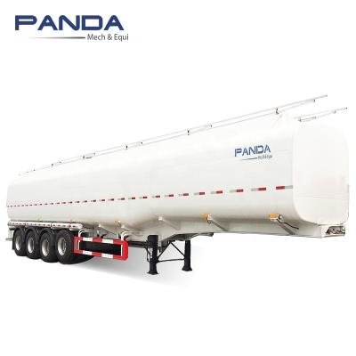 China Panda Diesel Petroleum Gasoline Tank Truck Trailer Transport Semi Trailer Fuel Tanker Semi Trailer With 42000Its To 63000 Liters Capacity for sale