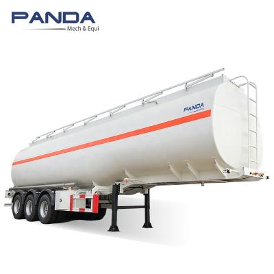 China Pandamech hot sale 3 axle truck trailer 50000 liters fuel tanker trailer dimensions for sale Pakistan for sale