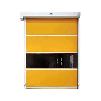 China Good sealing and fire resistance PVC industrial high speed fast electric door automatic rolling door for sale