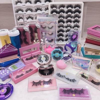 China Custom Wholesale Cruelty Sensitive 3d 5d 25mm Boxes Wholesale Private Label Eyelashes Free Sample Mink Lashes for sale