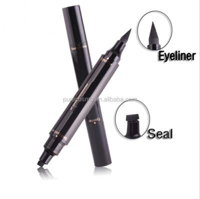 China Waterproof Private Label Eyeliner Black Durable Winged Stamp for sale