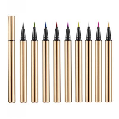 China Waterproof Long Lasting Waterproof Eyeliner 9 Colors Liquid Eyeliner Available for sale