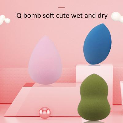 China Makeup Sponge Tear Cut Latex Makeup Sponge Soft Hot Cleansing Free Blender For Foundation for sale