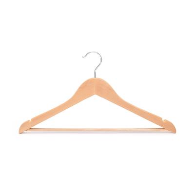 China Behind Doors/On Walls XINDA Factory Wholesale Wooden coat hanger Mens Laundry Shirt Pants hangers for sale