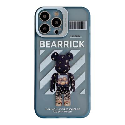 China New Fashion Shockproof 11 12 Pro Cartoon Cover Space 3D Sublimation Bear Max Printing Mobile Phone Case For iphone 13 Case Clear for sale