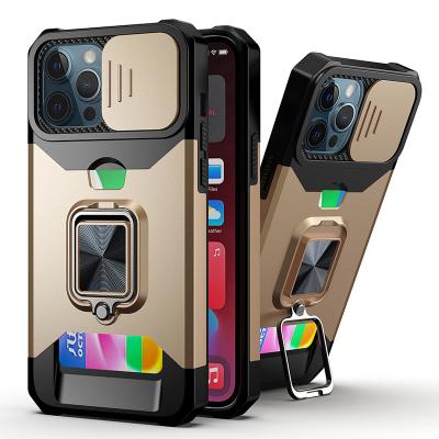 China 2022 High Quality Shockproof For iPhone 12 Pro Car Holder Case 13 Max Phone With Noise Holder Plug for sale