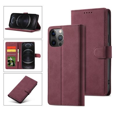 China Luxury Hot Sale Shockproof Flip Leather Amazon Cell Phone Designer Wallet Phone Case RFID For iphone 13 mini pro max for sale