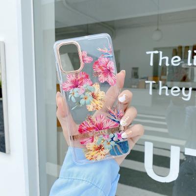 China Factory price flower plate shockproof 2022 galaxy s22 s21 plus note 20 ultra plus phone case for Samsung for sale