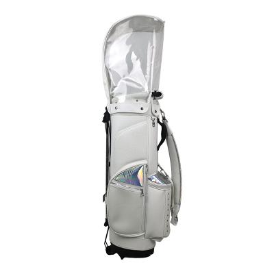 China New Durable Hot Selling PU Golf Bag 5-Way Golf Stand Bag Custom Design for sale