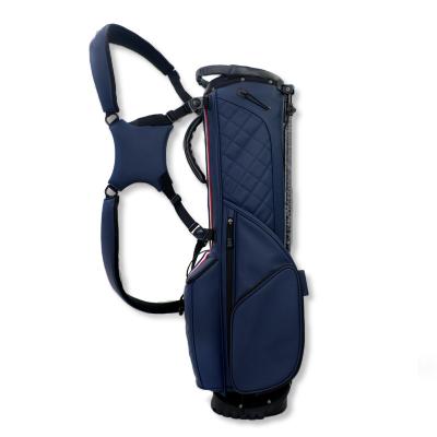 China Lightweight Golf Bags Attachment Golf Carts Navy Blue Custom Stand Bags for sale