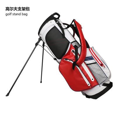 China Large Capacity Logo Waterproof Golf Stand Bags Custom Made for sale