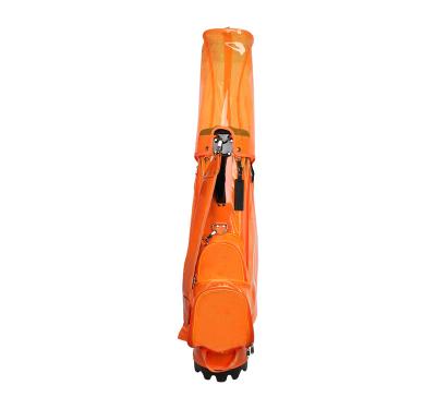 China Waterproof Golf Rack Bag Custom Orange Golf Bags Waterproof Golf Rack Bag for sale